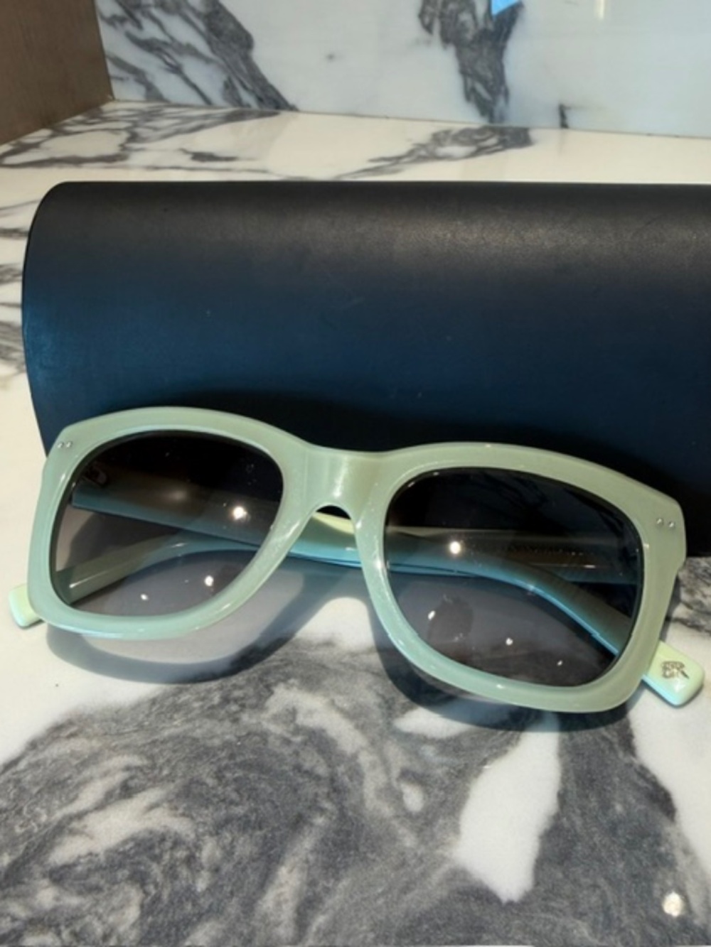 Light Green/ Mint Colored Banana Republic Sunglasses